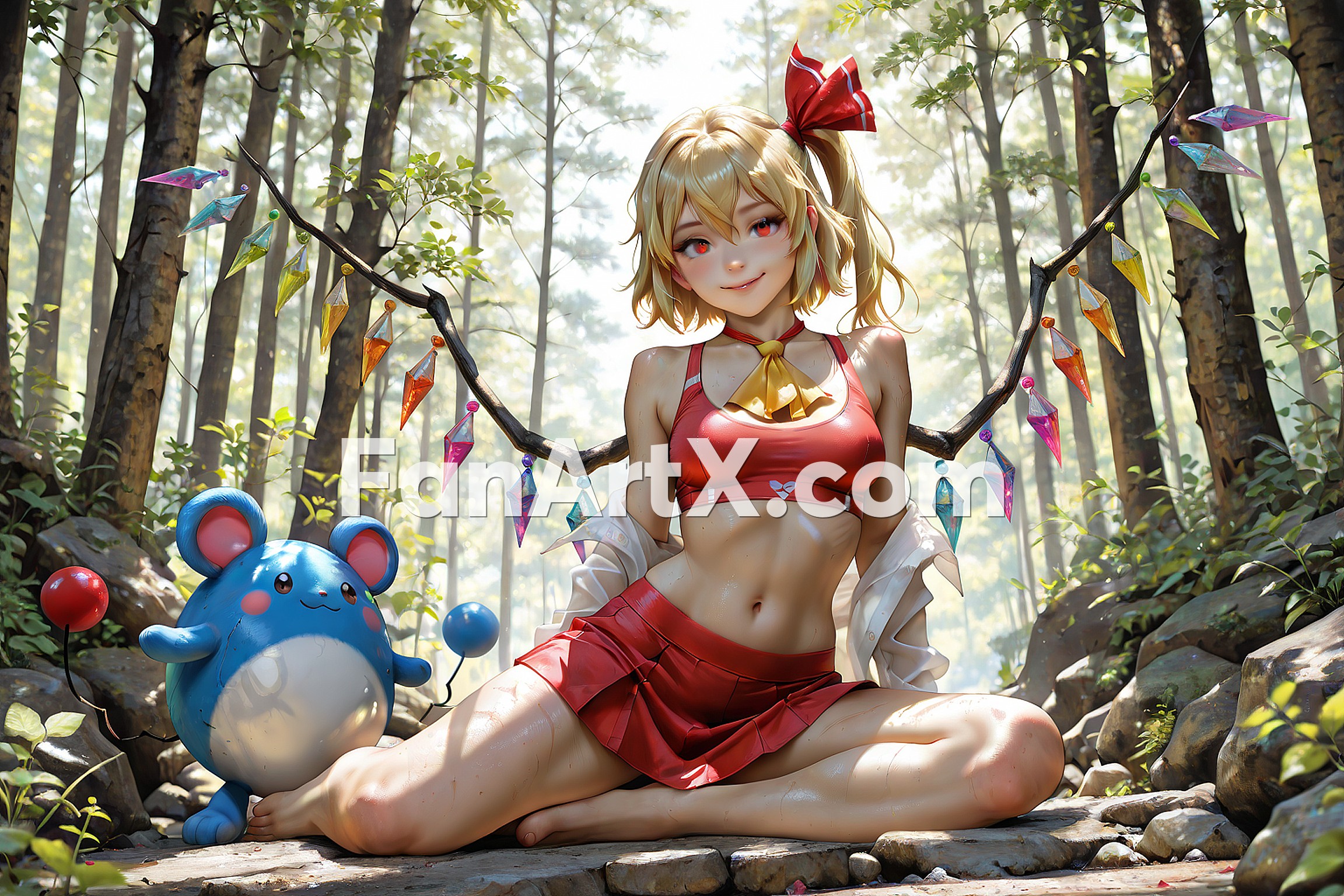 Flandre Scarlet Touhou Project Touhou Fanart 8499358